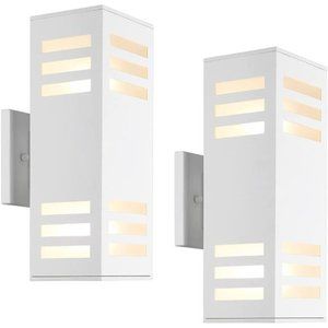 Outdoor Wall Lights, Aluminum Modern Outdoor Wall Sconce Waterproof Rustproof